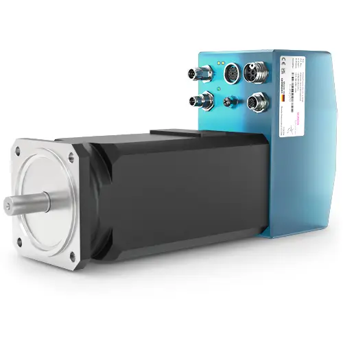 Servomotor mit integrierter Steuerung