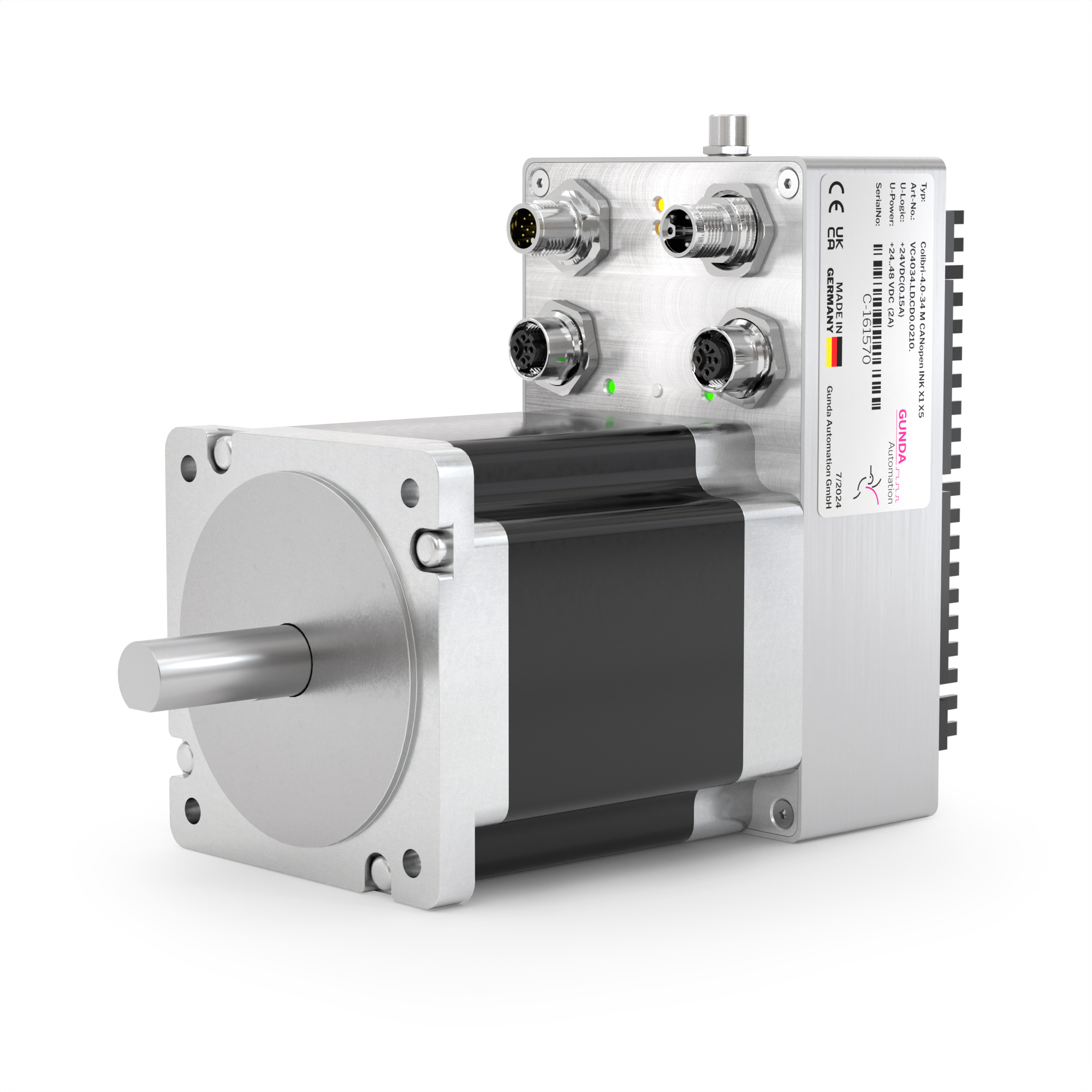 Schrittmotor Nema34 mit integrierter Steuerung