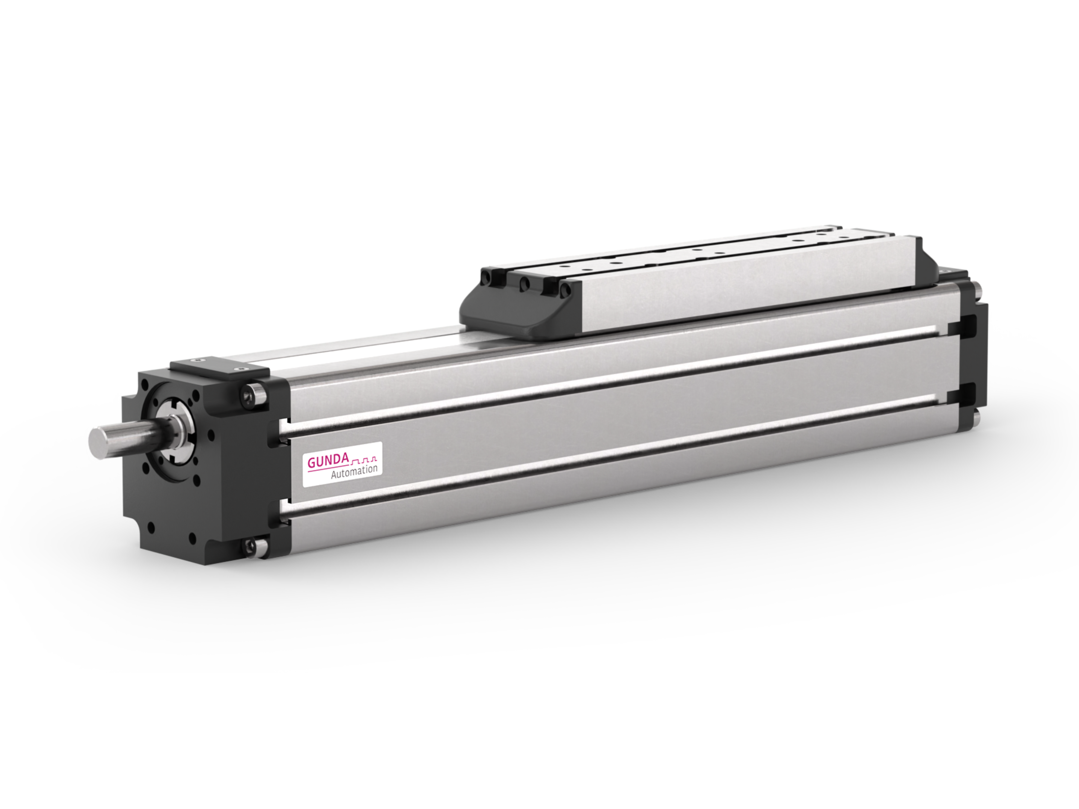 Spindelachse mit Führung