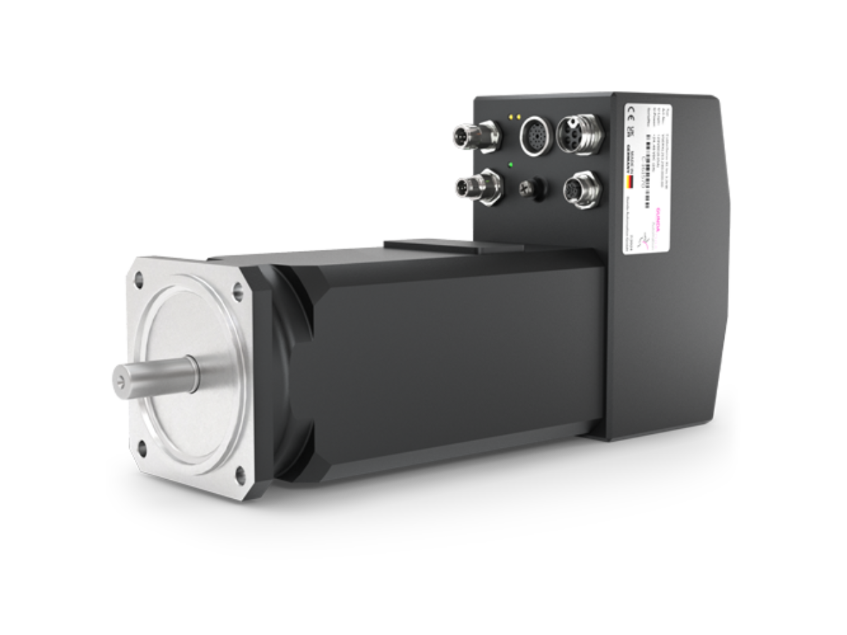 Servomotor mit integriertem Regler 